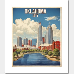 Oklahoma USA Vintage Tourism Travel Posters and Art